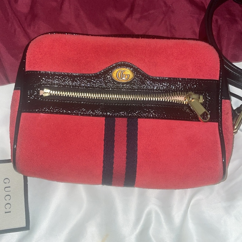 ✨Host Pick✨ Gucci Small Suede Ophidia Belt Bag - Picture 4 of 16